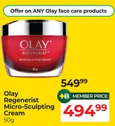 Olay Regenerist Micro-Sculpting Cream-50g