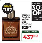 Yardley English Blazer Oud EDP-100ml