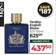 Yardley English Blazer EDT-100ml