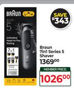 Braun 7 In 1 Series 5 Shaver