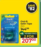 Oral-B Satin Tape-For 2 x 25m