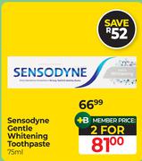 Sensodyne Gentle Whitening Toothpaste-For 2 x 75ml