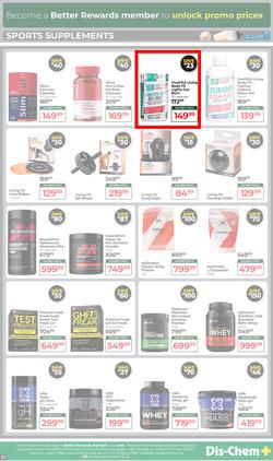Dis-Chem : Bigger & Better Savings (17 March - 12 April 2026), page 21