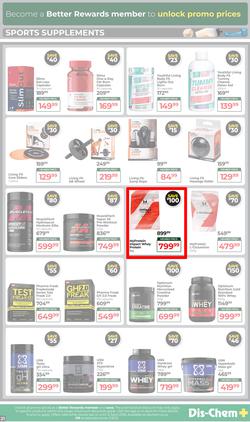 Dis-Chem : Bigger & Better Savings (17 March - 12 April 2026), page 21