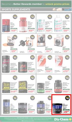 Dis-Chem : Bigger & Better Savings (17 March - 12 April 2026), page 21