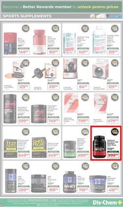 Dis-Chem : Bigger & Better Savings (17 March - 12 April 2026), page 21