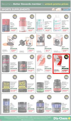 Dis-Chem : Bigger & Better Savings (17 March - 12 April 2026), page 21