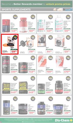 Dis-Chem : Bigger & Better Savings (17 March - 12 April 2026), page 21