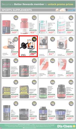 Dis-Chem : Bigger & Better Savings (17 March - 12 April 2026), page 21