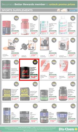 Dis-Chem : Bigger & Better Savings (17 March - 12 April 2026), page 21
