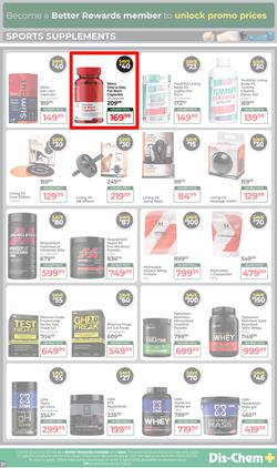 Dis-Chem : Bigger & Better Savings (17 March - 12 April 2026), page 21