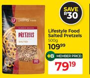 Lifestyle Food Salted Pretzels-500g