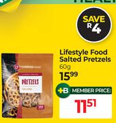 Lifestyle Food Salted Pretzels-60g