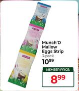 Munch'D Mallow Eggs Strip-3's Pack