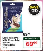 Sally Williams Milk Chocolate  Easter Treats Bag-102g