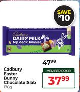 Cadbury Easter Bunny Chocolate Slab-170g