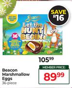 Beacon Marshmallow Eggs-36 Piece