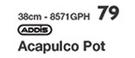 Addis Acapulco Pot 38cm 8571GPH