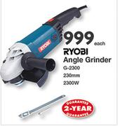 Ryobi Angle Grinder 230mm, 2300W G-2300-Each