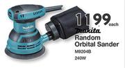 Makita Random Orbital Sander 240W M9204B-Each