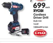 Ryobi Cordless Driver Drill CLD-144-Each