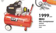 Mat-Air 50Ltr Compressor AIR2020-Each