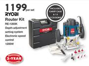 Ryobi Router Kit RE-1200K-Per Set