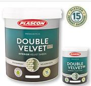 Plascon Doble Velvet White VEL1/TDV1000-20Ltr