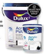 0Dulux Acrylic PVA-20Ltr