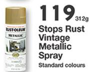 Rust Oleum Stops Rust Vintage Metallic Spray-312g
