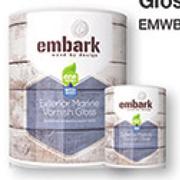 Embark Exterior Marine Varnish Gloss EMWBFDG LTR-5Ltr