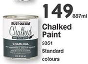 Rust Oleum Chalked Paint 2851-887ml