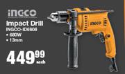 Ingco Impact Drill INGCO-ID6808-Each