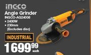 Ingco Angle Grinder INGCO-AG2400B-Each