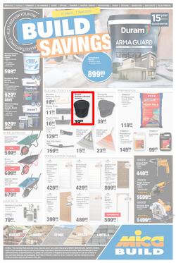 Mica Western Cape, Eastern Cape : Build Savings (21 March - 02 April 2023), page 1