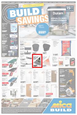 Mica Western Cape, Eastern Cape : Build Savings (21 March - 02 April 2023), page 1
