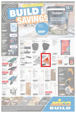 Mica Western Cape, Eastern Cape : Build Savings (21 March - 02 April 2023), page 1