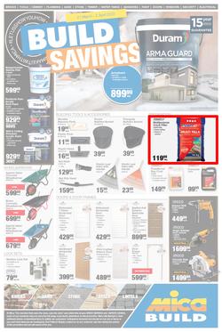 Mica Western Cape, Eastern Cape : Build Savings (21 March - 02 April 2023), page 1