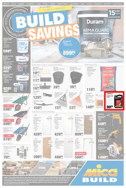 Mica Western Cape, Eastern Cape : Build Savings (21 March - 02 April 2023), page 1