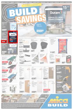 Mica Western Cape, Eastern Cape : Build Savings (21 March - 02 April 2023), page 1