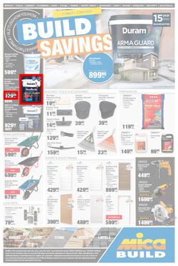 Mica Western Cape, Eastern Cape : Build Savings (21 March - 02 April 2023), page 1