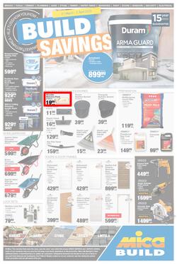 Mica Western Cape, Eastern Cape : Build Savings (21 March - 02 April 2023), page 1