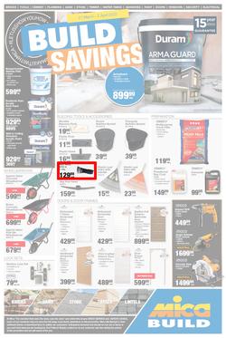 Mica Western Cape, Eastern Cape : Build Savings (21 March - 02 April 2023), page 1