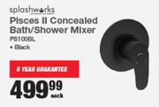 Splashworks Pisces II Concealed Bath/Shower Mixer PS100BL