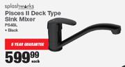 Splashworks Pisces II Deck Type Sink Mixer PS4BL