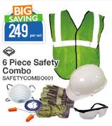 MTS 6 Piece Safety Combo SAFETYCOMBO001-Per Set