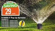 K-Rain 4" Pop Up Sprinkler-Each