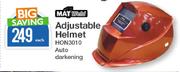 Mat Weld Adjustable Helmet Auto Darkening HON3010-Each