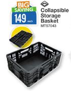 Collapsible Storage Basket MTS7043-Each