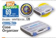 Worksman Single Case Organizer WMTB3126-Each